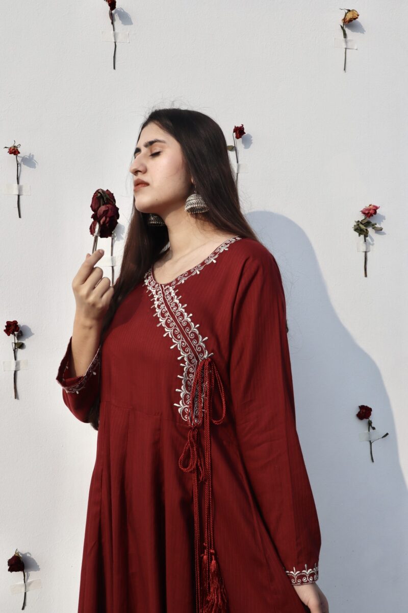Maroon kalidar