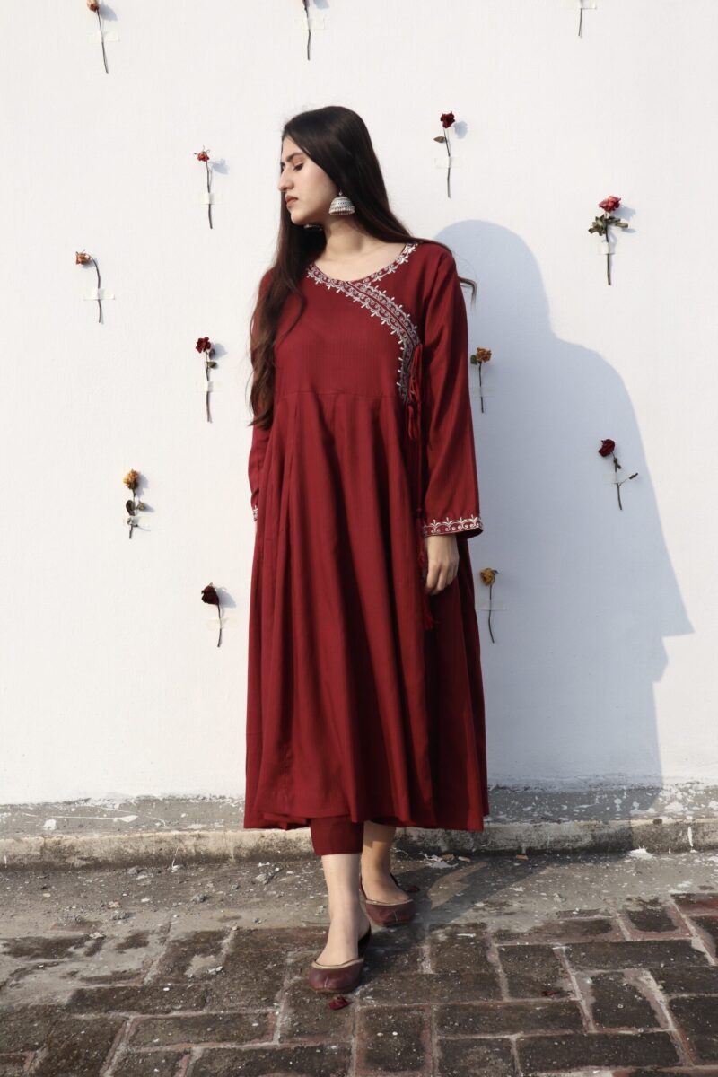 Maroon kalidar